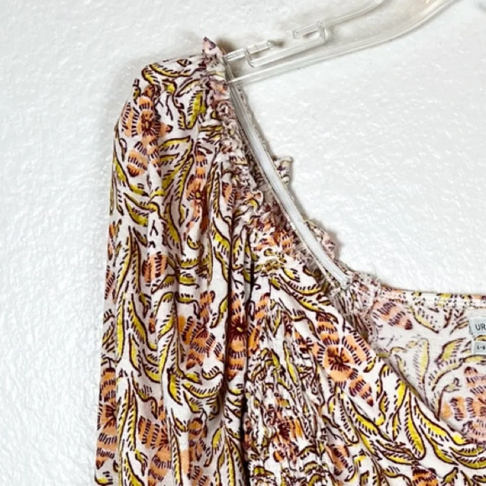 Urban Outfitters Cropped Peasant Top